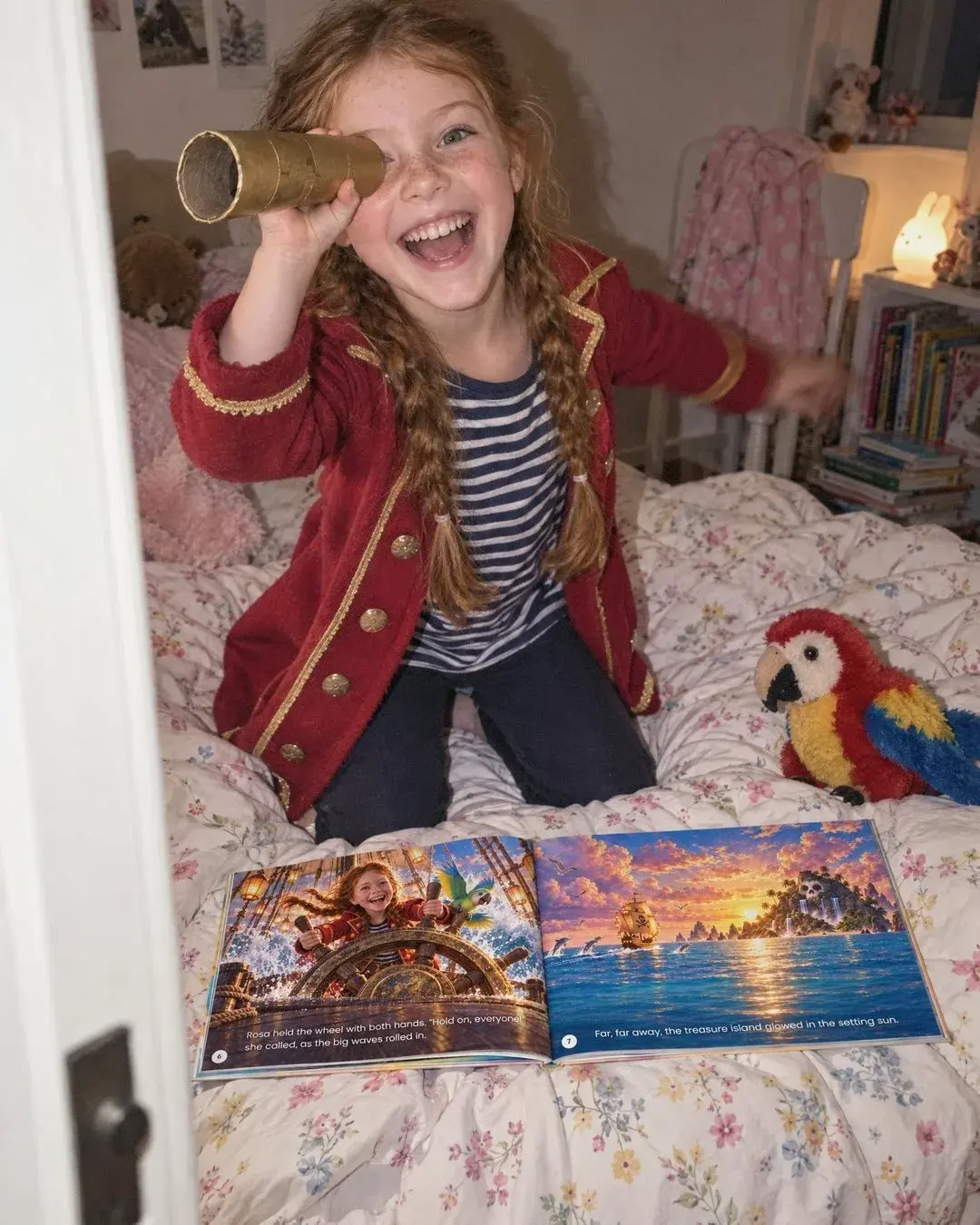 Rosa, 6 — Piraten