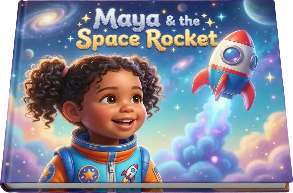 Maya & die Weltraumrakete — ein Fiktola Buchcover