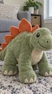Photo of his plush dinosaur